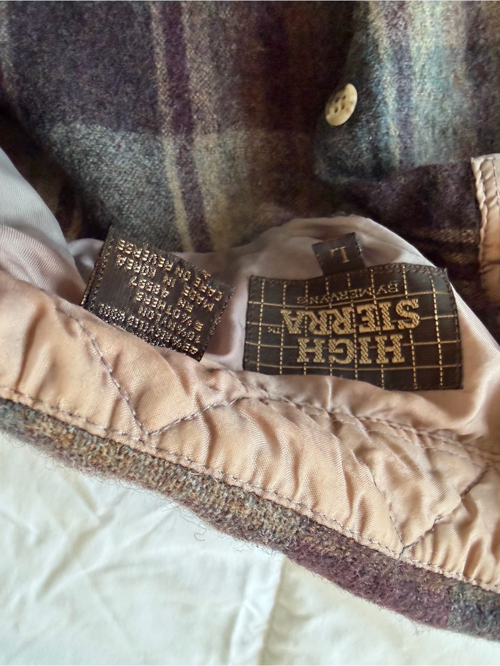 High Sierra Plaid Jacket in Brown and Olive
